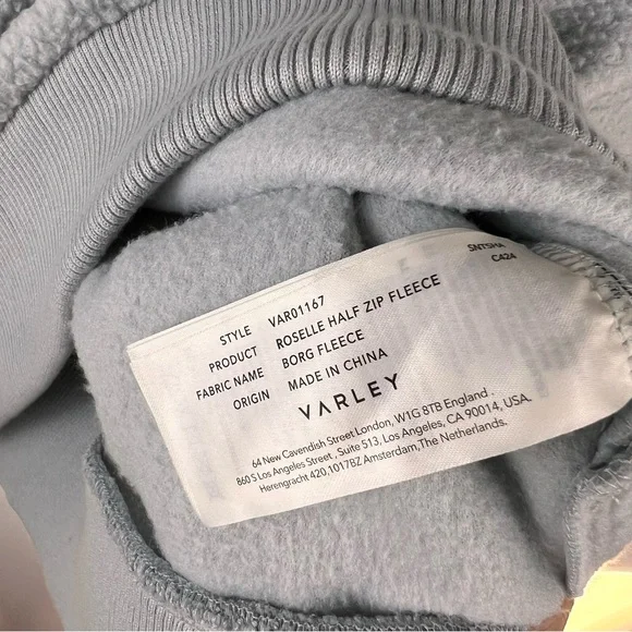 Varley Roselle Half Zip Fleece Pullover - Picture 8 of 9